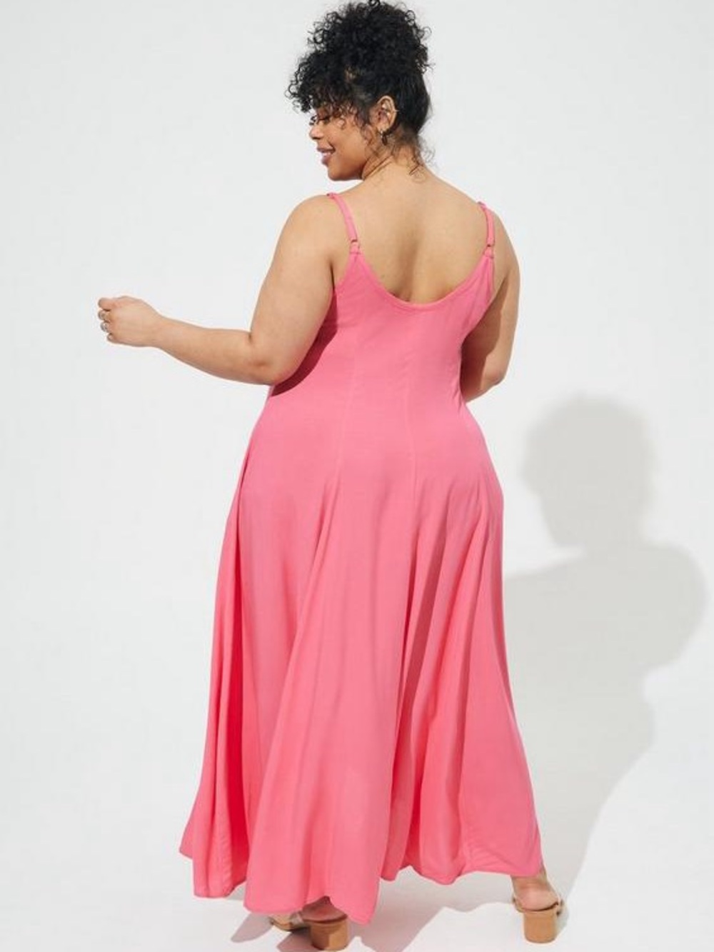 Torrid Maxi Challis Trapeze Dress Size 3X - Picture 2 of 16